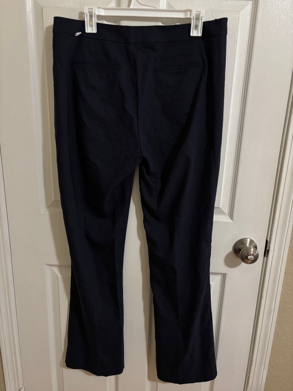 Express NWT Women’s Navy Button-Accent Dress Pants - Picture 2 of 6